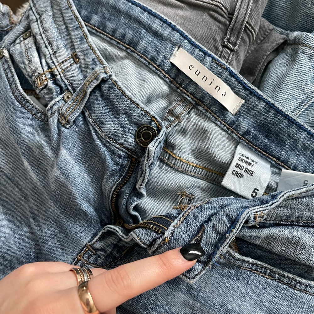 Distressed relax for jeans